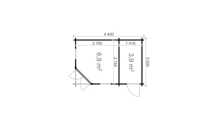 Rita 3x4,4